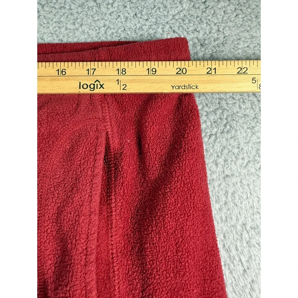 Vintage San Francisco 49ERS Fleece Red Pants Mens size XL 40x28